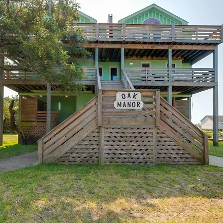 Quiet Hatteras Duplex With Decks About 1 Mile To Beach